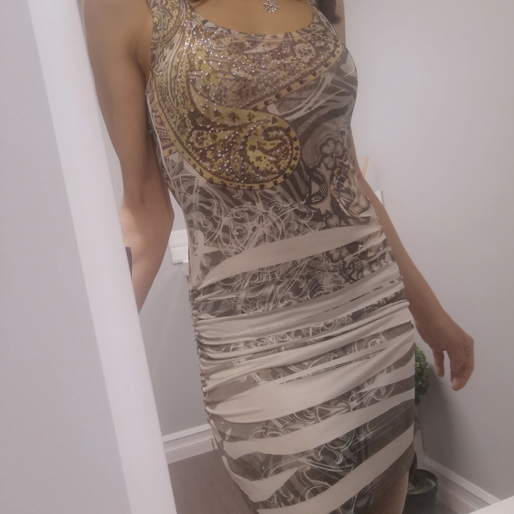 Andre by unit Patterned Mini dress